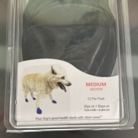 Rubber Dog Boots Size Medium - Picture 2 of 2